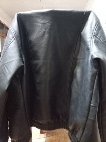 Pencəklər: Kurtka, Dəri, Payız, 4XL — 1