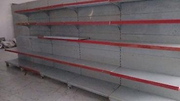 Полочные витрины: Mağaza üçün metal rəf sistemi - Tip: modul ticarət rəfləri — 1