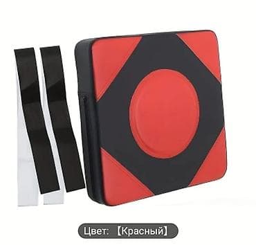 Спорт и отдых: Divara quraşdırılan boks/fitnes hədəf paneli - Rəng: qırmızı (qara — 3