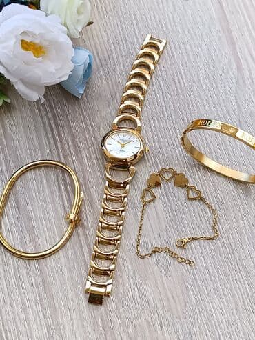 золотые комплекты с бриллиантами в баку: Новый, Наручные часы, Rolex — 3