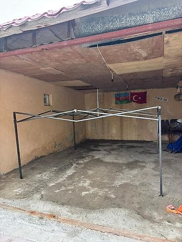 Pop-up tipli çadır/pavilyon - Rəng: mavi tavan - Karkas: metal