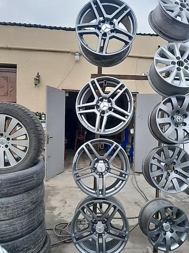 R 17 aemce Mercedes-Benz üçün yüngül lehimli disklər komplekti -