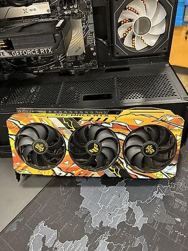 Videokart Asus GeForce RTX 3060, 12 GB, İşlənmiş