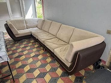 islenmis divan: Угловой диван, Б/у — 1