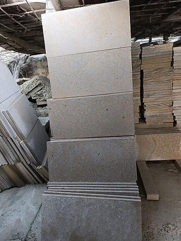 dekor dasi: Təbii daş plitələr – fasad və landşaft işləri üçün Məhsul: - Kəsimi — 8