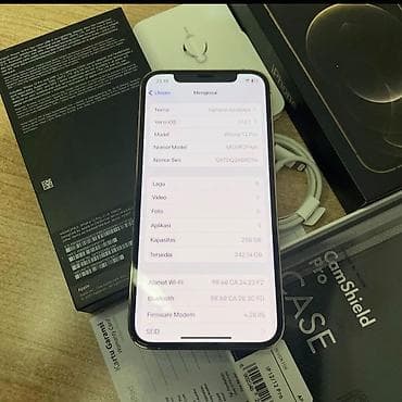 m4 mac mini: IPhone 12 Pro, 256 GB, Qızılı, Zəmanət, Simsiz şarj, Face ID — 6