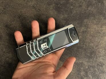 Vertu Signature Touch, 4 GB, rəng - Qara, Zəmanət, Düyməli, İki sim kartlı