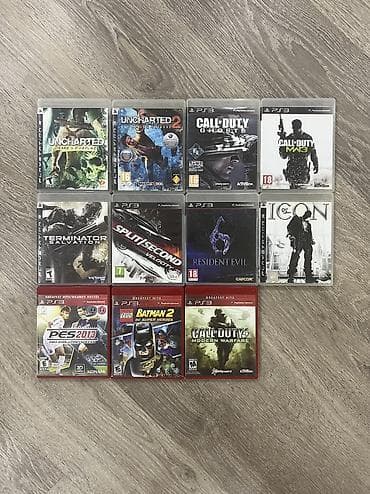 oyun konsolları ps4: PS3 diskləri ideal vəziyyətdə . Çoxunda kitabça var . Barter yoxdur — 1