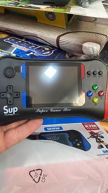 Sup game box Arginal Yeniden Geldi ● Super Mario ve bundan elave 500