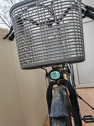 Детские велосипеды: Б/у Электровелосипед 26", скоростей: 8, 350-500 Вт, Самовывоз — 2