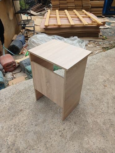 dəyirmi masa: Kompüter masası, Yeni, Açılmayan, MDF, Dördbucaq masa — 7