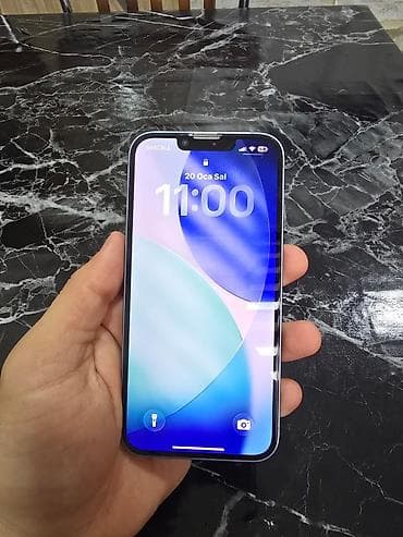 Bentley: IPhone 14, 256 GB, Blue Titanium, Face ID — 2