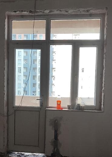 bal: Plastik (PVC) pəncərə və balkon qapıları dəsti - Ağ rəngli PVC — 3