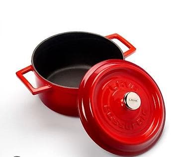 buxar qazan: Qazan, rəng - Qırmızı, Çuqun — 3