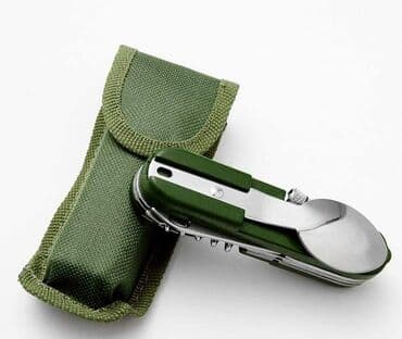 bakıda ovcu mağazaları: Gəzinti üçün Turist Çox Alətli Çəngəl-Qaşıq Bıçağı Туристический — 1