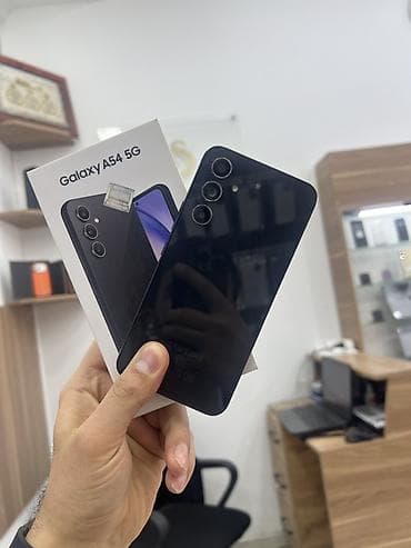 samsung a54 irşad: Samsung Galaxy A54 5G, 128 GB, rəng - Qara — 1
