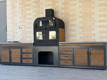 Manqallar, qrillər, barbekyu: Manqal, Qaz, Yeni, Tənzimlənən hündürlük, Qapaqlı, Setka ilə, Ödənişli çatdırılma — 3