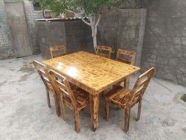 Bağ, çöl oturacaqları: Masa ve stullar Restoran və bağ üçün masa ve stullar Restoran və bağ — 4