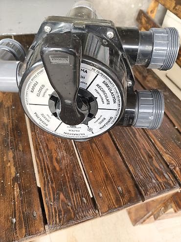 mis borular: Hovuz üçün çoxfunksiyalı 6‑yollu vana (multiport valve) 20 gun isliyib — 2