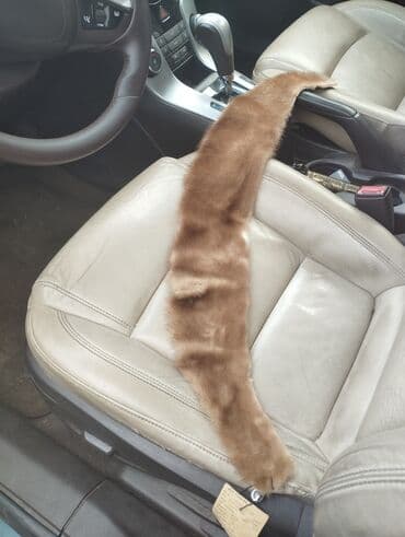 türk istehsalı olan qadın şubaları: Kürk, rəng - Qəhvəyi — 5