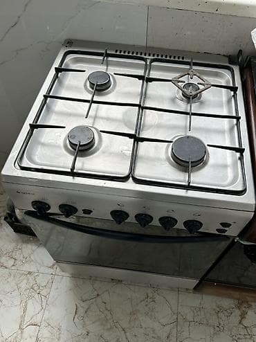 Qaz sobası Ayrıca dayanan, 4 gözlü