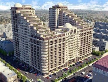 ağ şeher evler: 2 otaqlı, Yeni tikili, 75 kv. m — 1