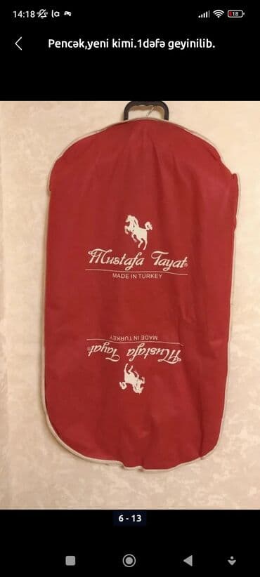 qara pencek: Mustafa Tayat brendinə məxsus, qəhvəyi rəngdə, damalı klassik kişi — 10