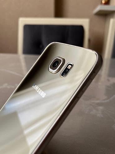 nar data nomre: Samsung Galaxy S6, 32 GB, rəng - Qızılı, Barmaq izi — 2