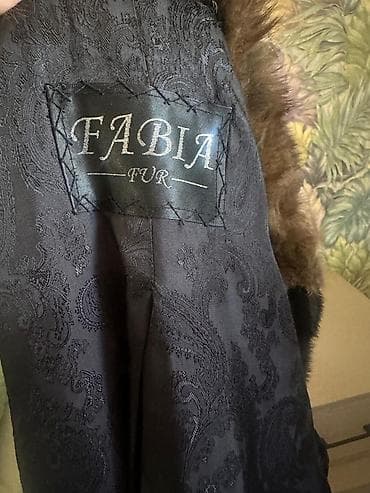 Təbii xəz palto - Material: tünd rəngli norka xəz (sıx, parlaq tük — 5
