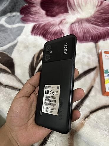 battlefleld 6: Poco M4 5G, 128 GB, rəng - Qara, Barmaq izi, Face ID — 8