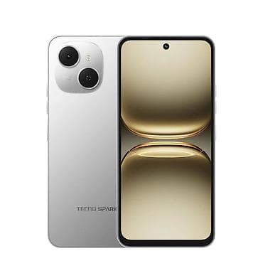 Tecno Spark, 128 GB, rəng - Gümüşü, Barmaq izi