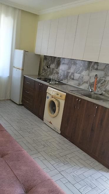 gencede gunluk evler: 35 kv. m, 1 otaqlı, Kombi, Qaz, İşıq — 4