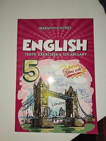 Məhsul: “English: Tests, Exercises & Vocabulary – 5” (Manafova — 1