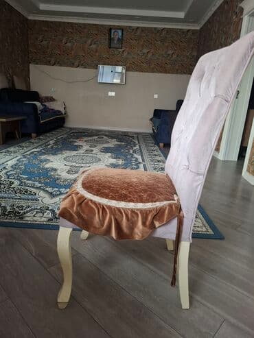 stul ev ucun: Qonaq otağı üçün, İşlənmiş, Qatlanmayan, Stul — 2