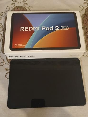 Планшеты: Redmi Pad 2 (9.7) planşet - Ekran: 9.7 düym, geniş çərçivəsiz panel – — 1