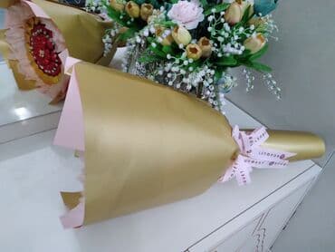 paylama konfet: Şokolad buketi – zərif hədiyyə - Tərkib: Qızılı folqa ilə bükülmüş — 3