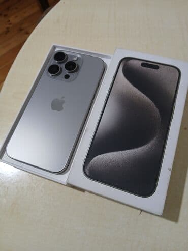 klass 11 tarifi deaktiv etmek: IPhone 15 Pro, 256 GB, Natural Titanium — 1