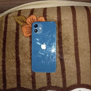 IPhone 12, 256 GB, Mavi, Qırıq — 4