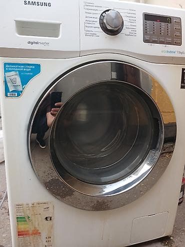 Samsung paltaryuyan maşın – EcoBubble, Digital Inverter - Yükləmə: 7 — 1