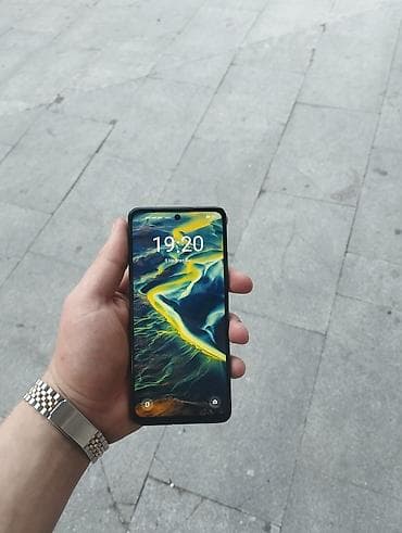 işlenmiş telefonlar: Oppo A3x, 128 GB, rəng - Bənövşəyi, Barmaq izi — 2