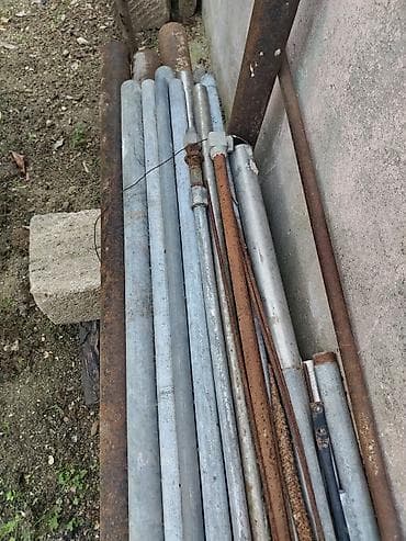 demir trubalar: Məhsul: Metal borular və profil parçaları dəsti, nerj turbalar, demir — 2