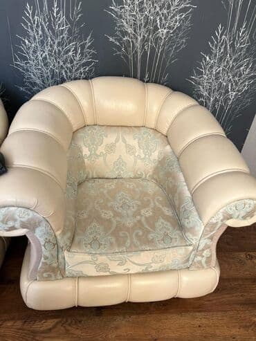 stolustu kompyuter: İşlənmiş, Divan, 2 kreslo, Jurnal masası, Bazalı, Açılan — 2