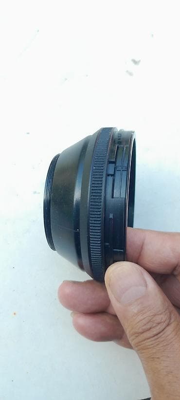 macbook pro adapter: Fotoaparat üçün obyektiv günbəzi (lens hood) - Material: möhkəm — 4