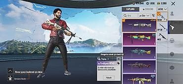 midi donlar: PUBG Mobile oyun hesabı Yüksəldilə bilən silahlar Buz M4,Midili — 2