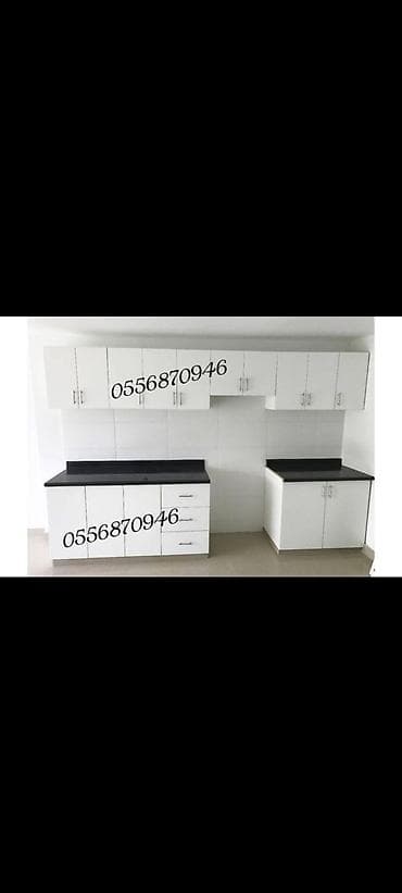 Sifarişlə mətbəx dəsti, Özü çəkən petlələr, Sadə laminat, Kredit yoxdur, Pulsuz çatdırılma