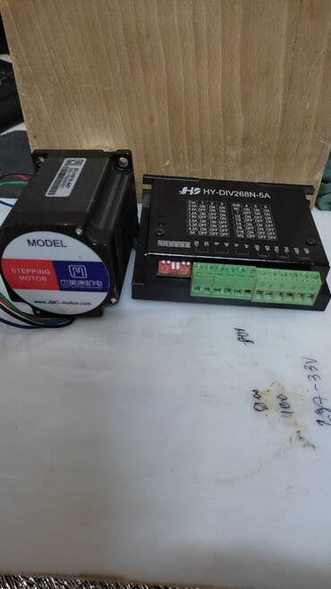 Videoreqistratorlar: 4ədəd Step motor NEMA23, 4ədəd DrayverTB660 CNC dəzgahı üçün satılır — 4