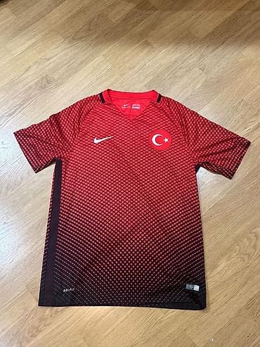 Мужская футболка, Nike, M, цвет - Красный — 1
