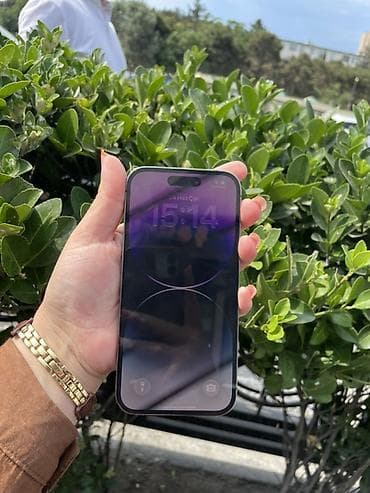 apple mac mini: IPhone 14 Pro, 128 GB, Deep Purple, Simsiz şarj — 2