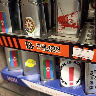 Almaniya istehsali.Polion Lighter – metal gövdəli qaz çaxmaqdaşları