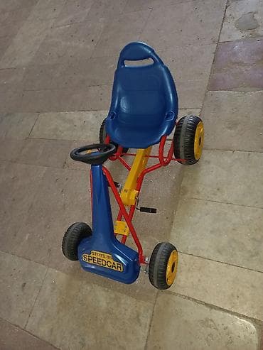 uşağ maşını: Uşaq pedallı go-kart – GTOYS 88 SPEEDCAR - Pedal ötürücülü, sükanla — 2